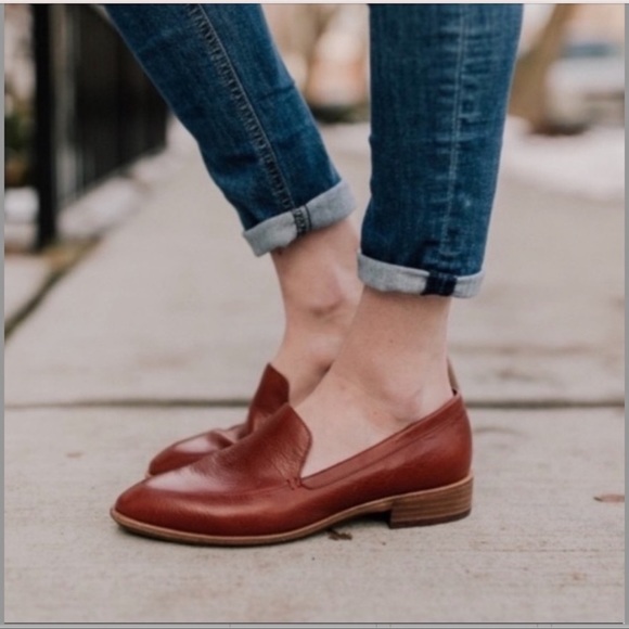 Madewell Frances Loafer in Burnt Mahogany Size 9 - Picture 6 of 14